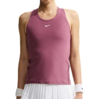 Женский топ теннисный Nike Dri-Fit Victory - pink smoke/white
