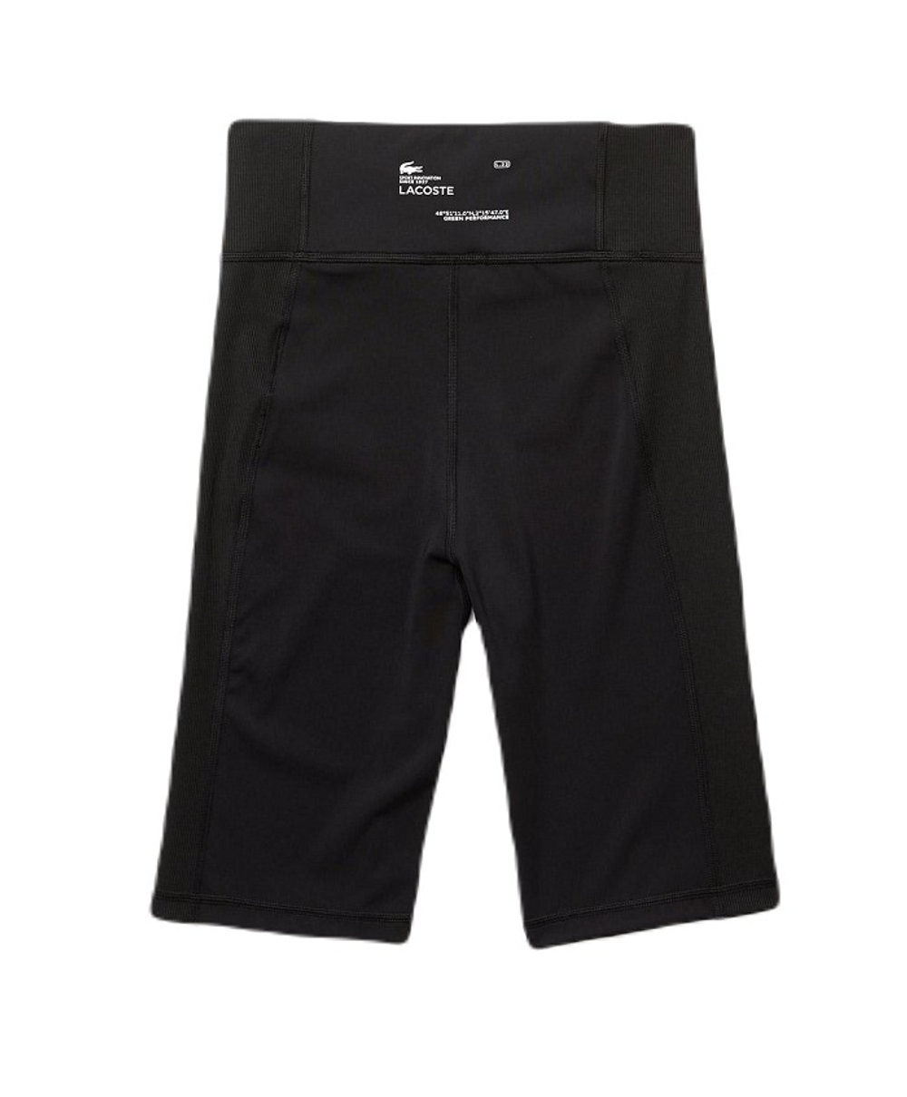 Женские Шорты теннисные Lacoste SPORT Bike Shorts - черный