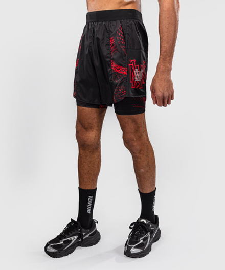 Шорты спортивные Venum Matupa Black/Red/Silver