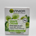 Garnier Skin Naturals Крем для лица дневной Grape с экстрактом винограда, увлажняющий 48 ч, 50 мл (из Финляндии)