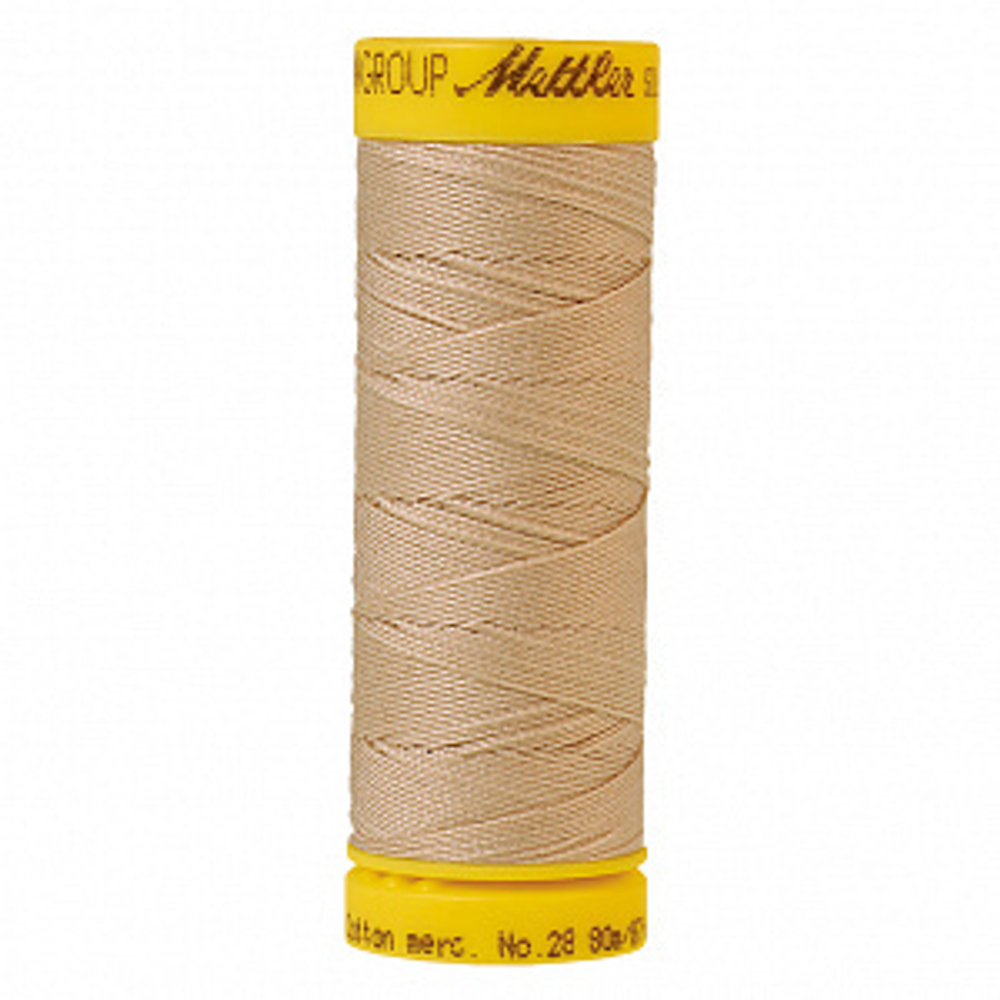 Нить швейная отделочная Silk-Finish Cotton (намотка 80 м) (Mettler, 100%хлопок, 1000)