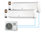 Мульти сплит система Electrolux на 2 комнаты (27+38 кв.м) HM FM