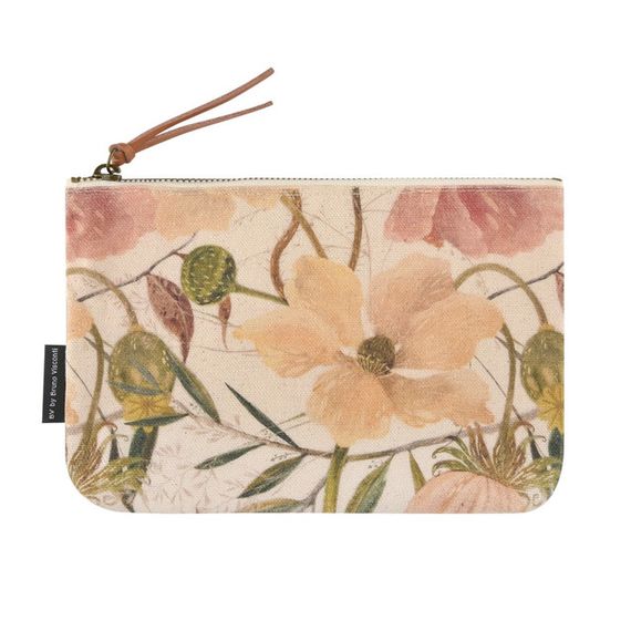 Kosmetika çantası / Cosmetic bag / Косметичка "Флора, цветочная страсть ",  22,5 X15 CM