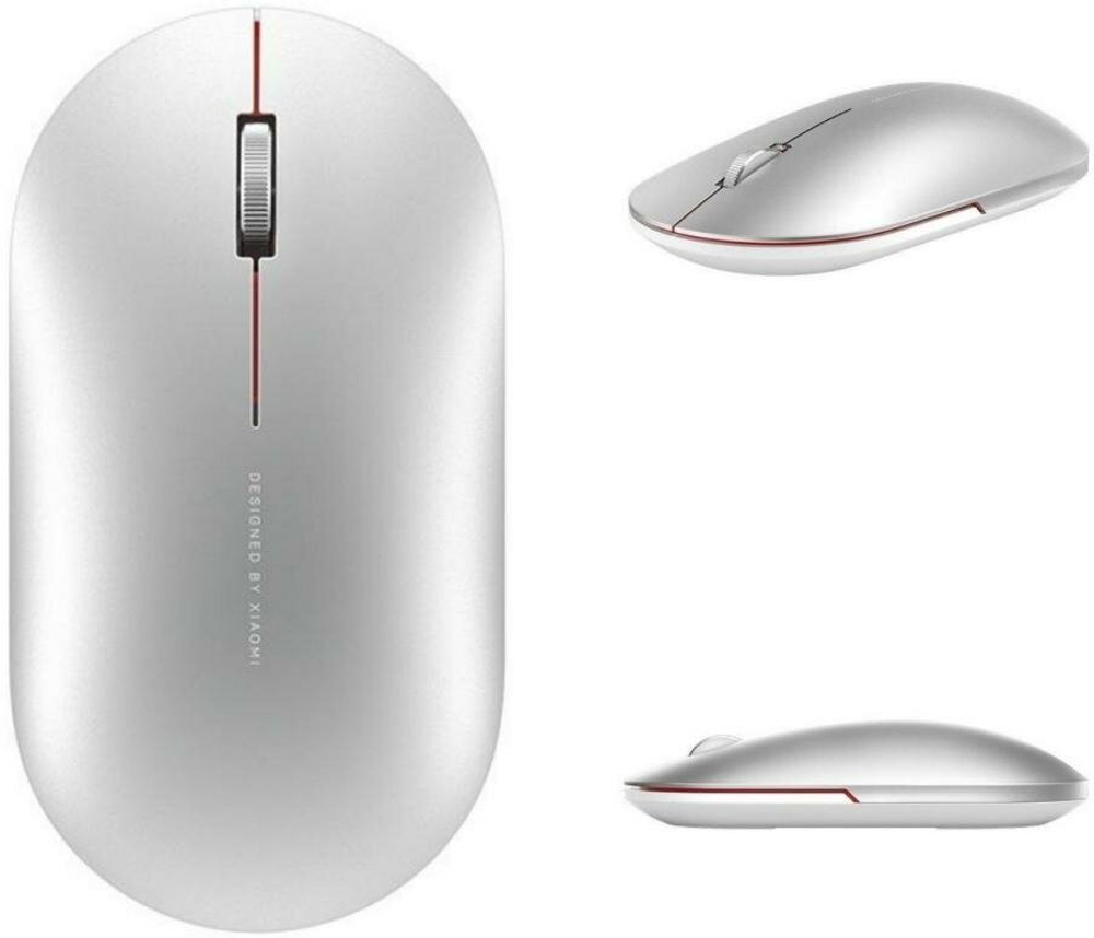 Мышь Xiaomi, проводная мышь, бесшумная портативная мышь, белого цвета