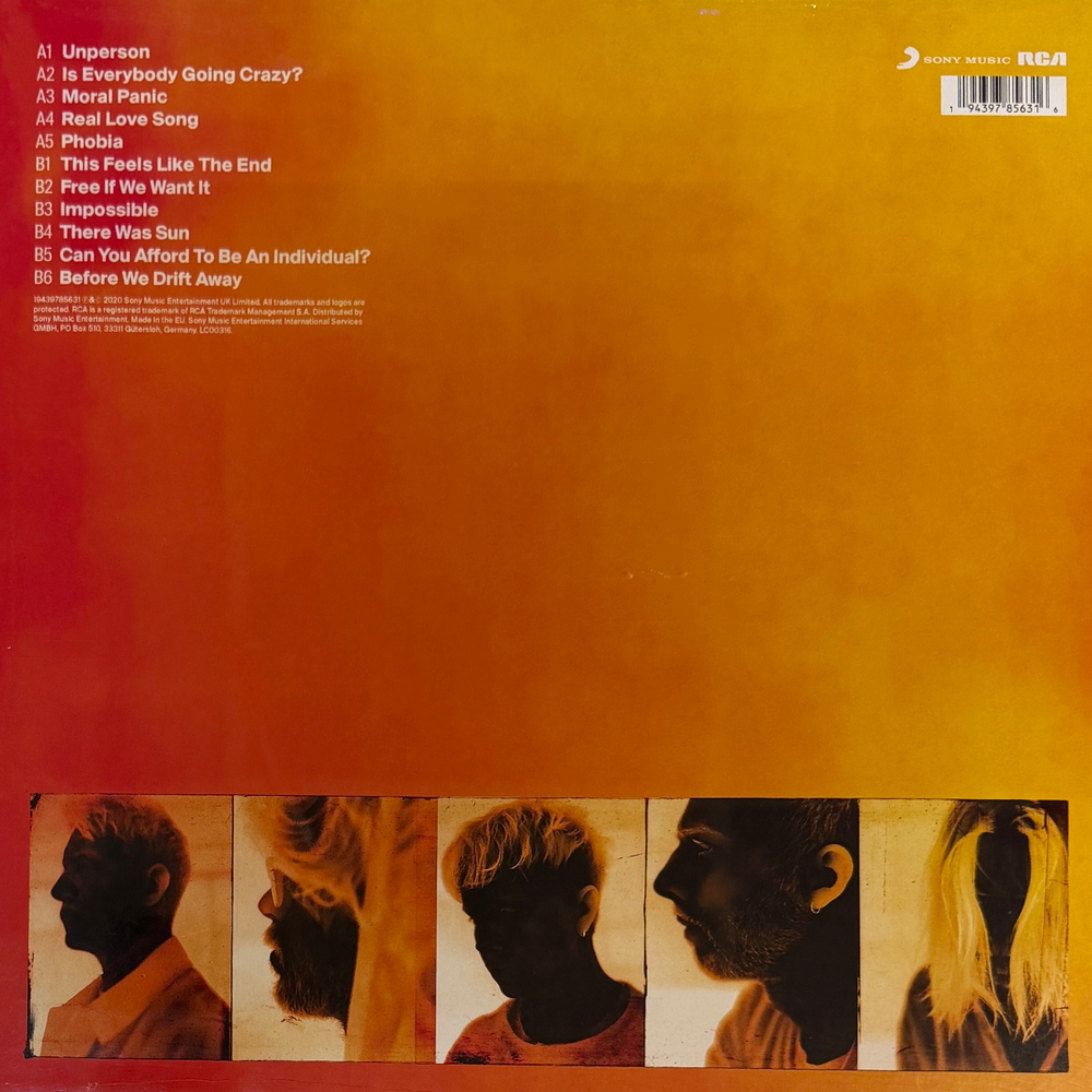 Nothing But Thieves ‎– Moral Panic (Европа 2020г.)