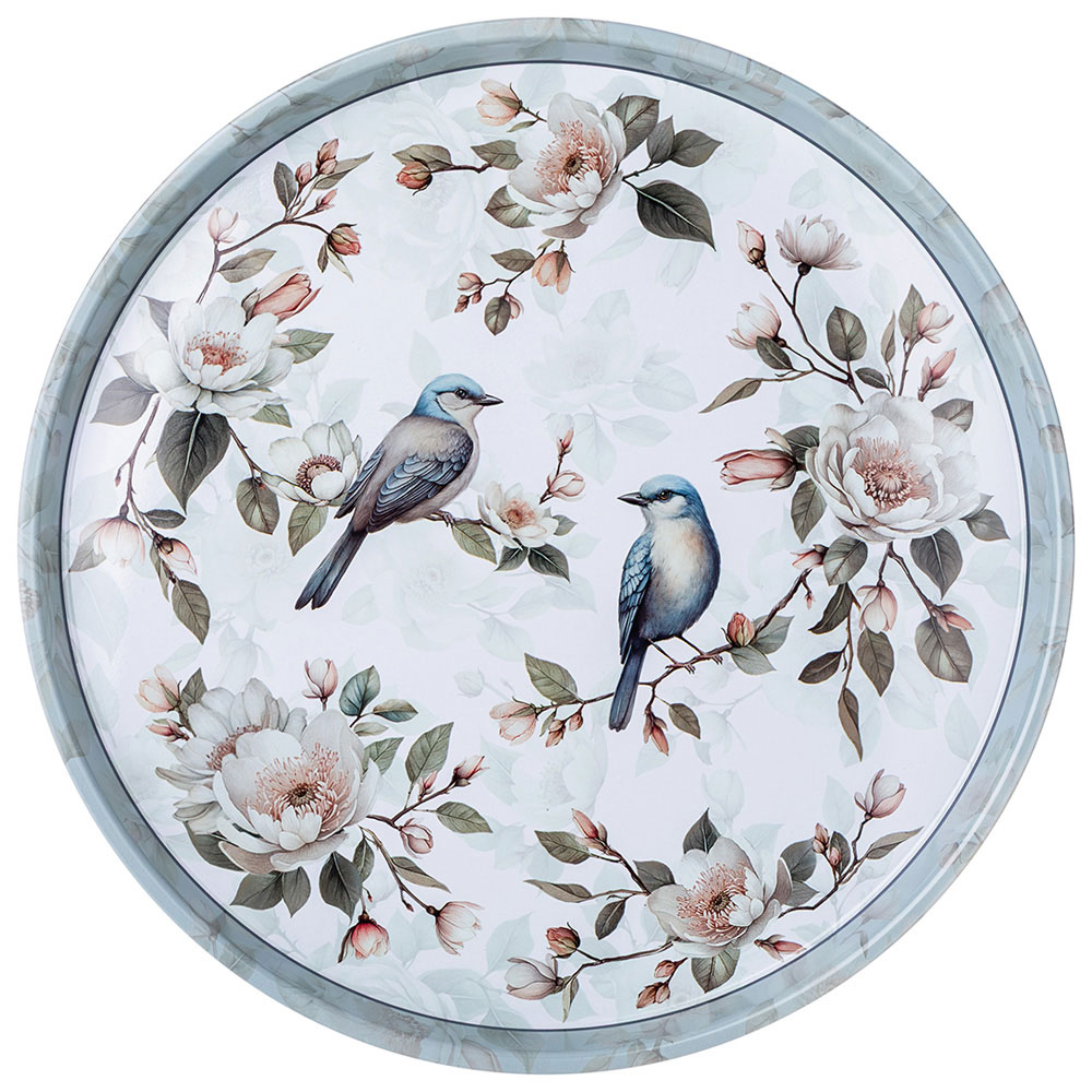 Поднос сервировочный 33*2,1см Agness, 898-253