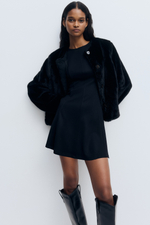 Платье Ponte di Roma с расклешённой юбкой - H&M