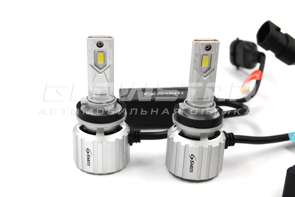 Светодиодные лампы H8/H9/H11/H16 Sariti P7 с вентилятором, 12V, 70W, 5500K, CUstomizet 3570 (комплект, 2шт)