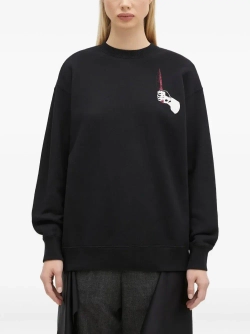 UNDERCOVER x BRIGITTE TANAKA СВИТШОТ ЧЕРНЫЙ