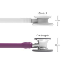 Стетоскоп Littmann Cardiology IV, сливовый, стальная акустическая головка (6156)