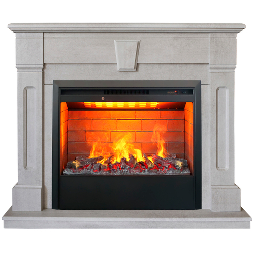 Каминокомплект Real Flame Kellie 25,5/26 WT с очагом 3D Helios 26