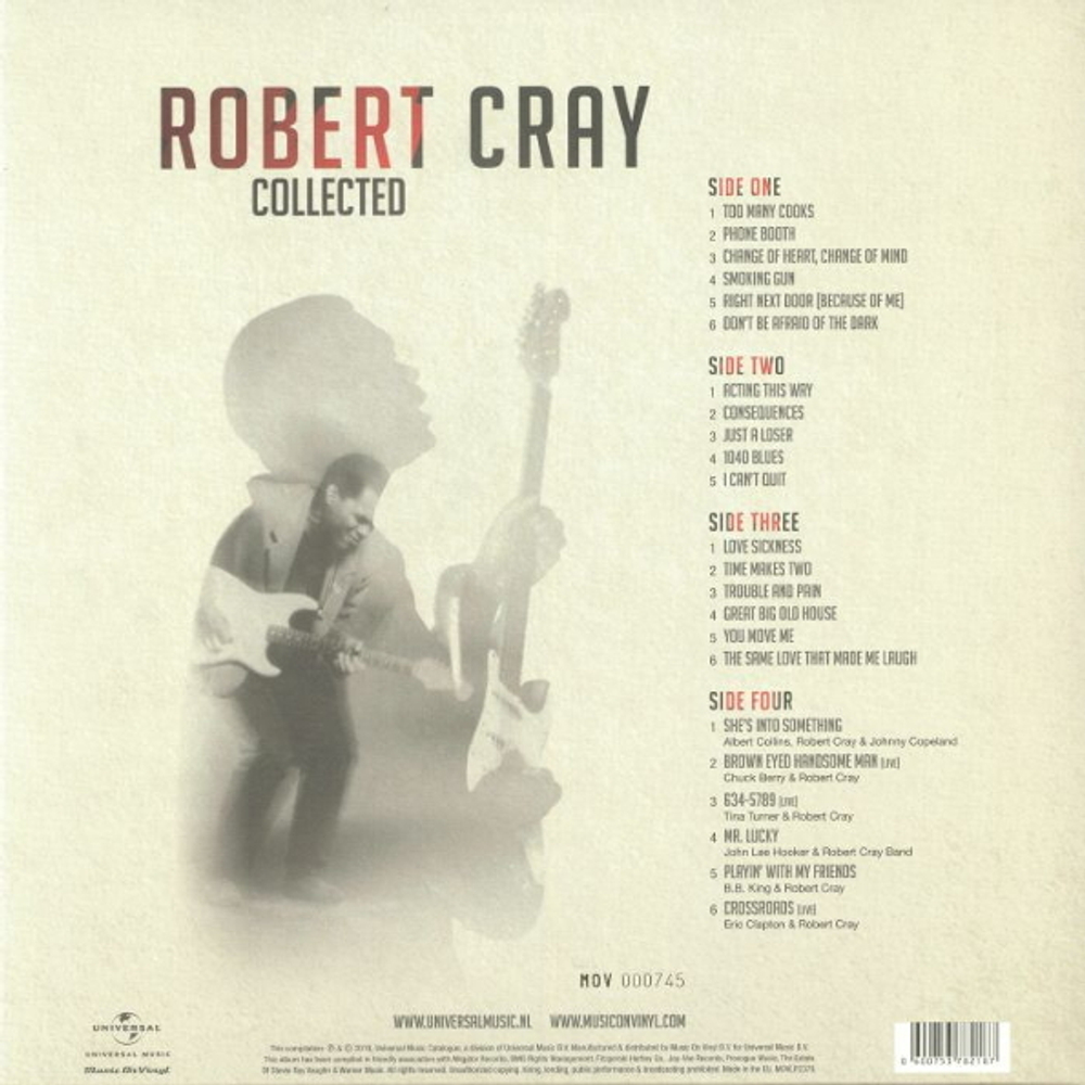 Robert Cray / Collected (Coloured Vinyl)(2LP)