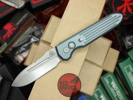 Нож Pro-Tech PDW Invictus Gray - серая рукоять, серый клинок