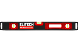 Уровень пузырьковый Elitech 100 см, 3 глазка 320304 HD 207201