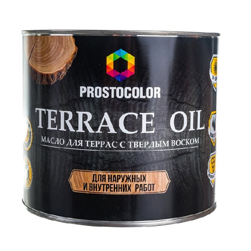 101165 Масло для террас PROSTOCOLOR (виола) 2,2 л