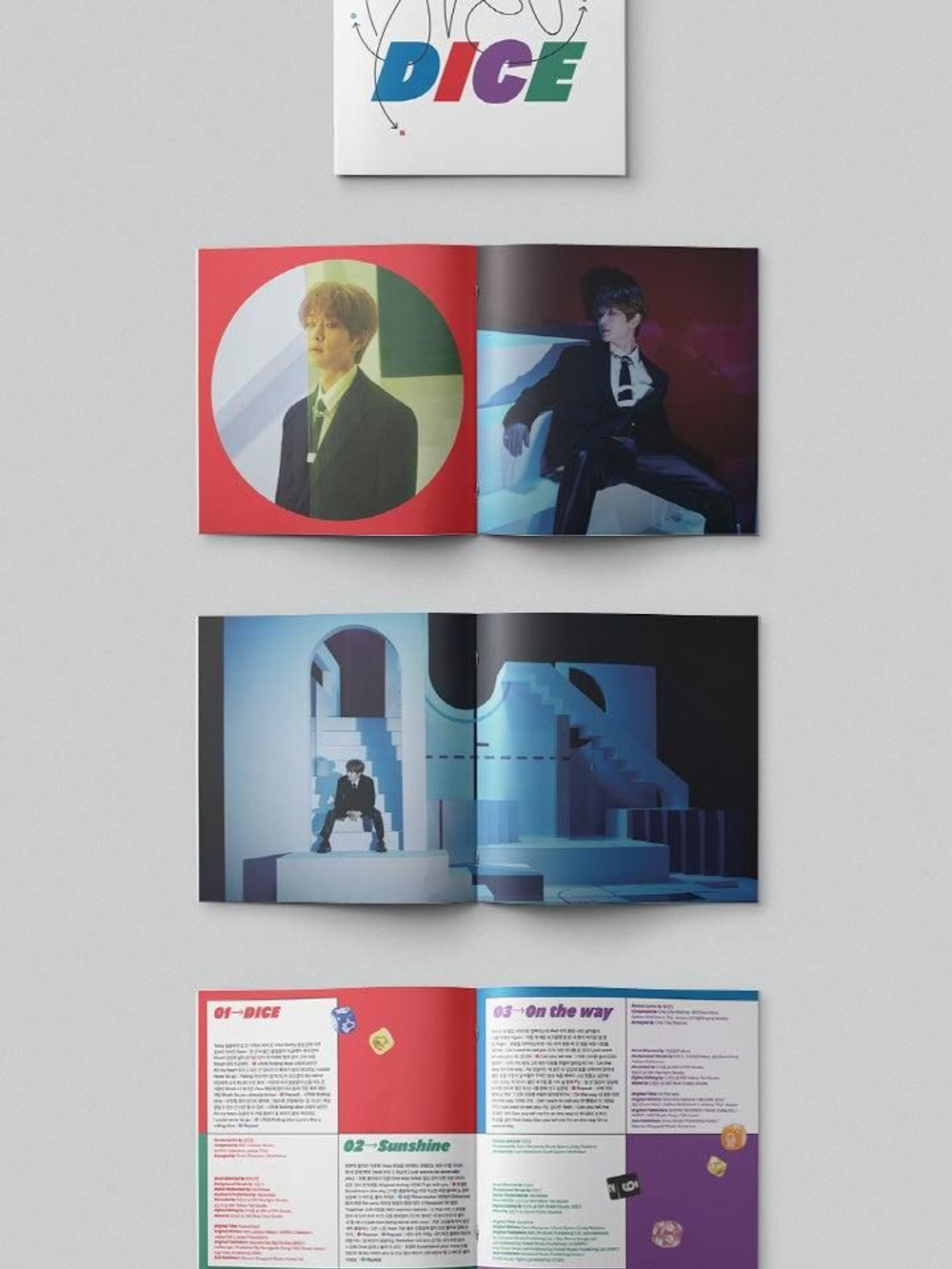 Альбом ONEW - DICE 2nd Mini Album DIGIPACK Version