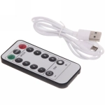 Фигура световая «Искра» 49 см с пультом, 100 ламп LED, 8 режимов на батарейках + USB питание, Синий