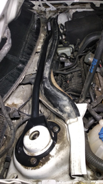 Распорка передних стоек (цельная) Volkswagen Golf 5 (V), 6 (VI) и Skoda Octavia 2 (A5)
