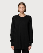 RICK OWENS DRKSHDW ЛОНГСЛИВ ЧЕРНЫЙ ЖЕНСКИЙ HOLLYWOOD LEVEL LS