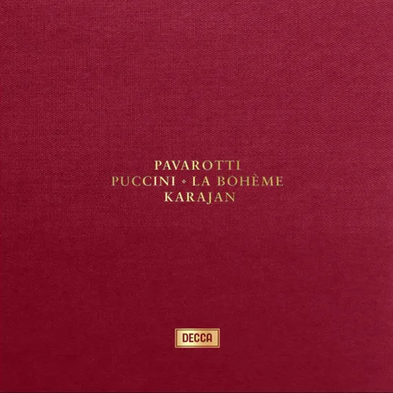 Luciano Pavarotti, Herbert Von Karajan - Puccini: La Boheme (Box) (Analogue Decca) LP