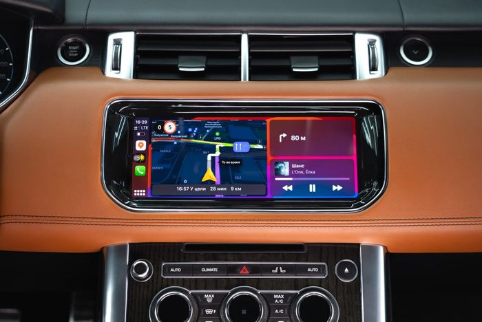 Магнитола для Range Rover Sport 2012-2017 (BOSCH) - RDL-1667 монитор 10.25" на Android 13, Быстрая, CarPlay, 4G SIM-слот