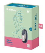 Черный вибромассажер Satisfyer Dark Desire (Цвет: черный)