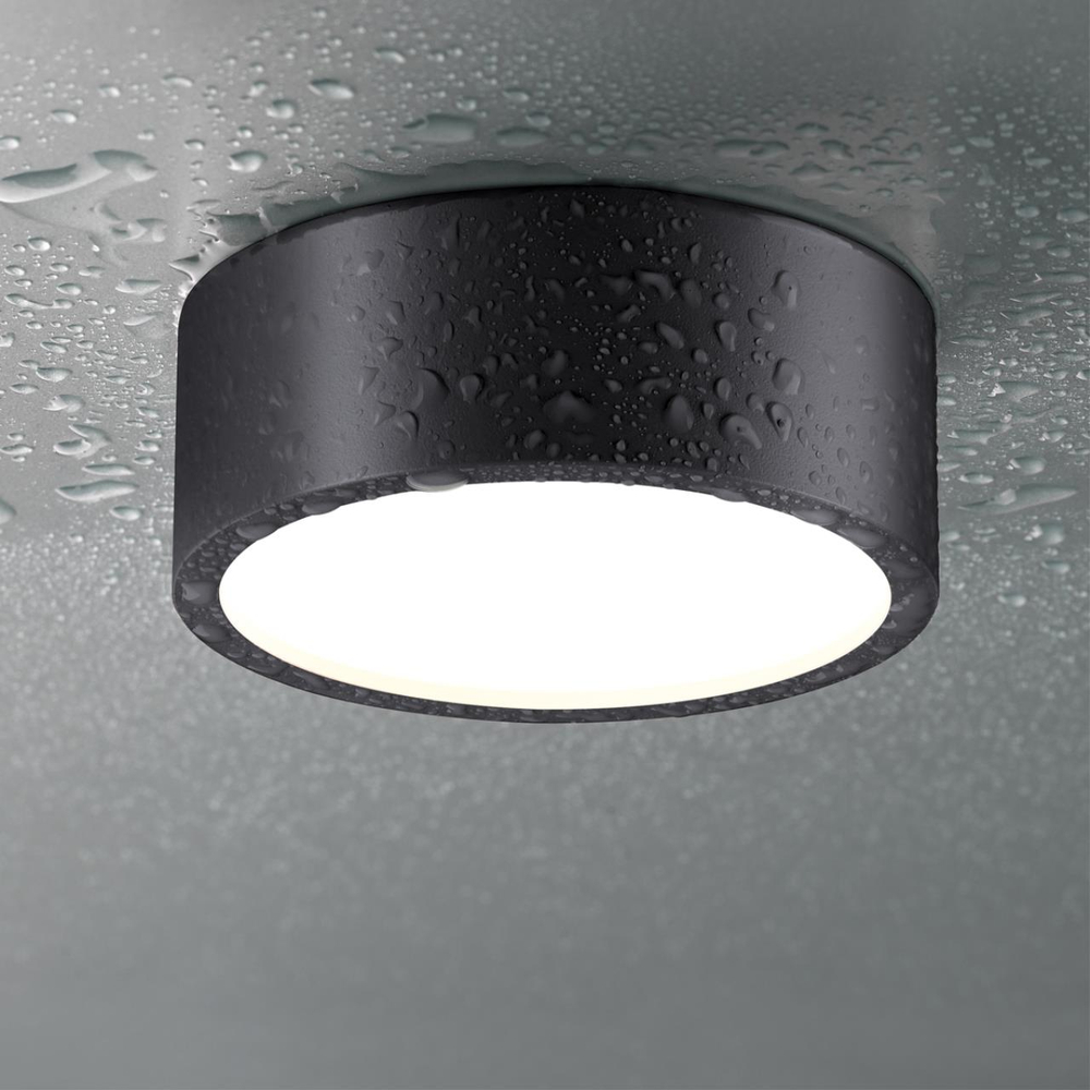 358904 SPOT NT22 588 черный Встраиваемый влагозащищенный светильник IP54 LED 4000K 10W 220V MAY