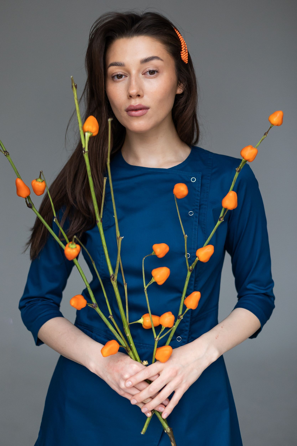 Блуза женская м272 toray стретч opal blue