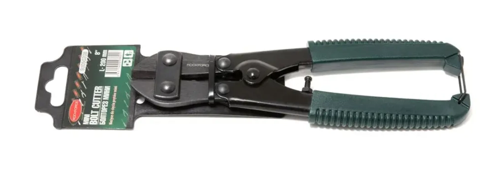 Болторез мини ''Profi''8''-200мм, на пластиковом держателе RockFORCE RF-9U050208