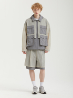 Мужские Шорты Mesh Layered Wide