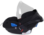 Детская коляска Rant Flex Therm Soft 3 в 1 с автокреслом Cruise Black Midnight Black