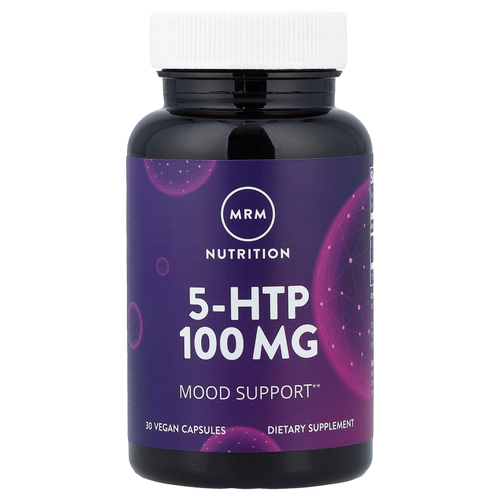 MRM Nutrition, 5-HTP, 100 мг, 30 веганских капсул