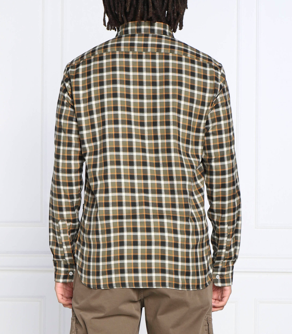 рубашка liam_53f BOSS BLACK - зеленый(50477829)
