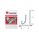 Крючок одинарный HIGASHI Akitakitsune ringed #2 Blue
