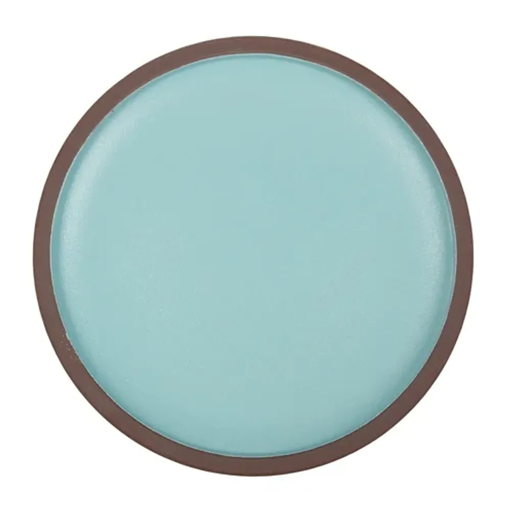 Тарелка d 20,5 см h1,8 cм Blue Matt New Brown Taiga P.L. [6]