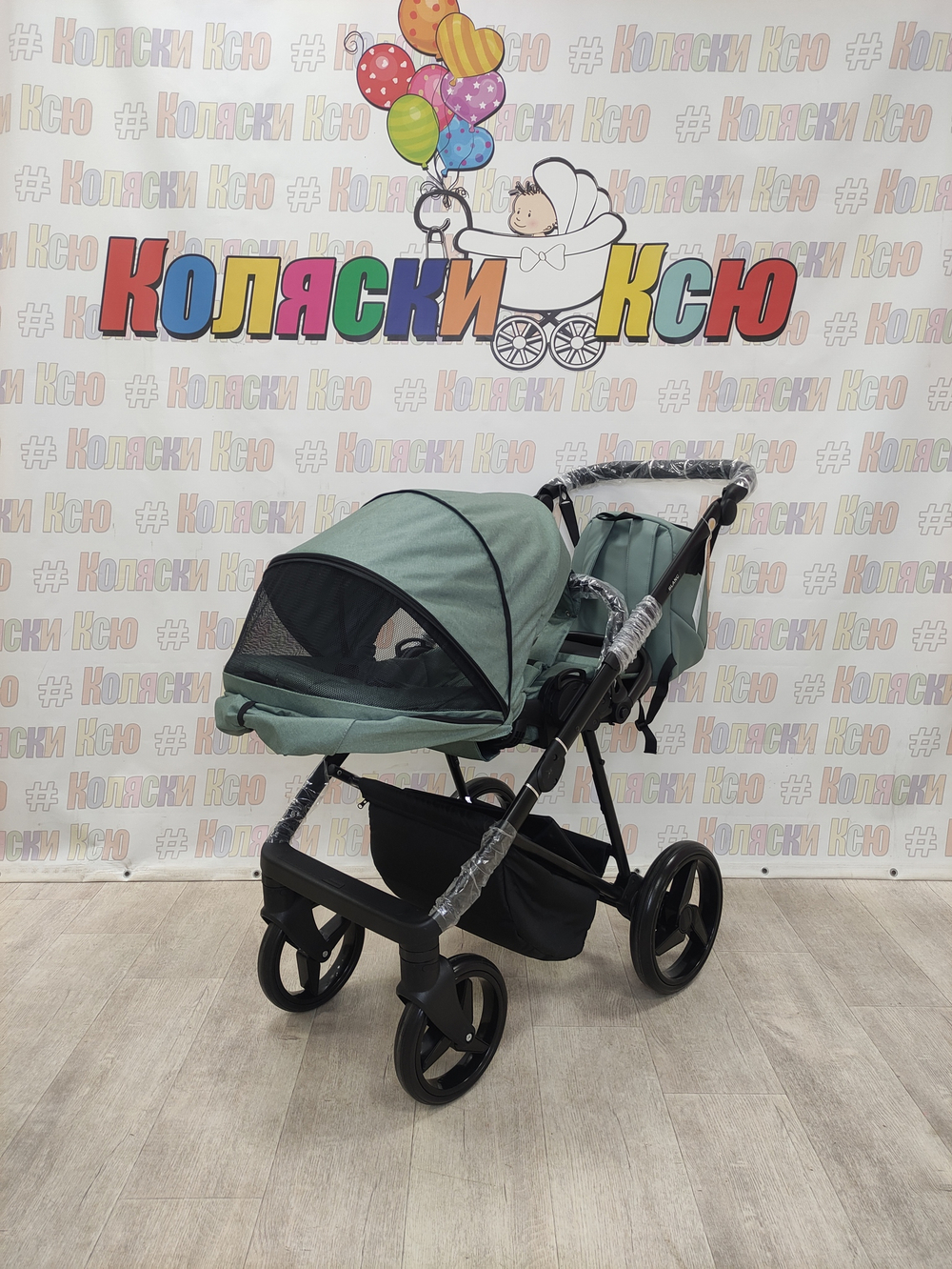 Коляска модульная Adamex Blanc BL-PS141