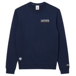 Мужская теннисная кофта Lacoste Roland-Garros Edition Fleece - midnight blue