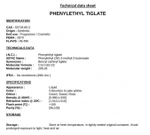 PHENYLETHYL TIGLATE 10% / ФЕНИЛЭТИЛТИГЛАТ CAS 55719-85-2