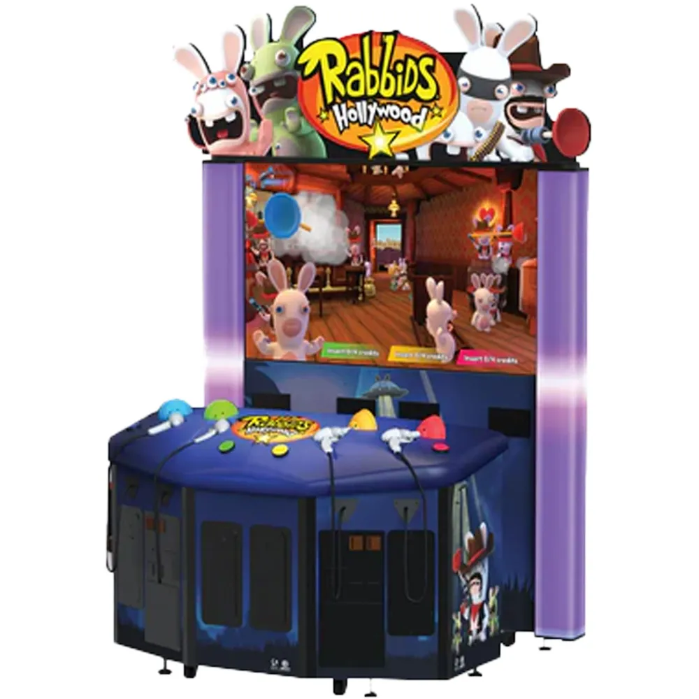 Игровой автомат стрелялка на 2-х игроков «Rabbids Hollywood Mini» Игровой автомат стрелялка на 2-х игроков «Rabbids Hollywood Mini»