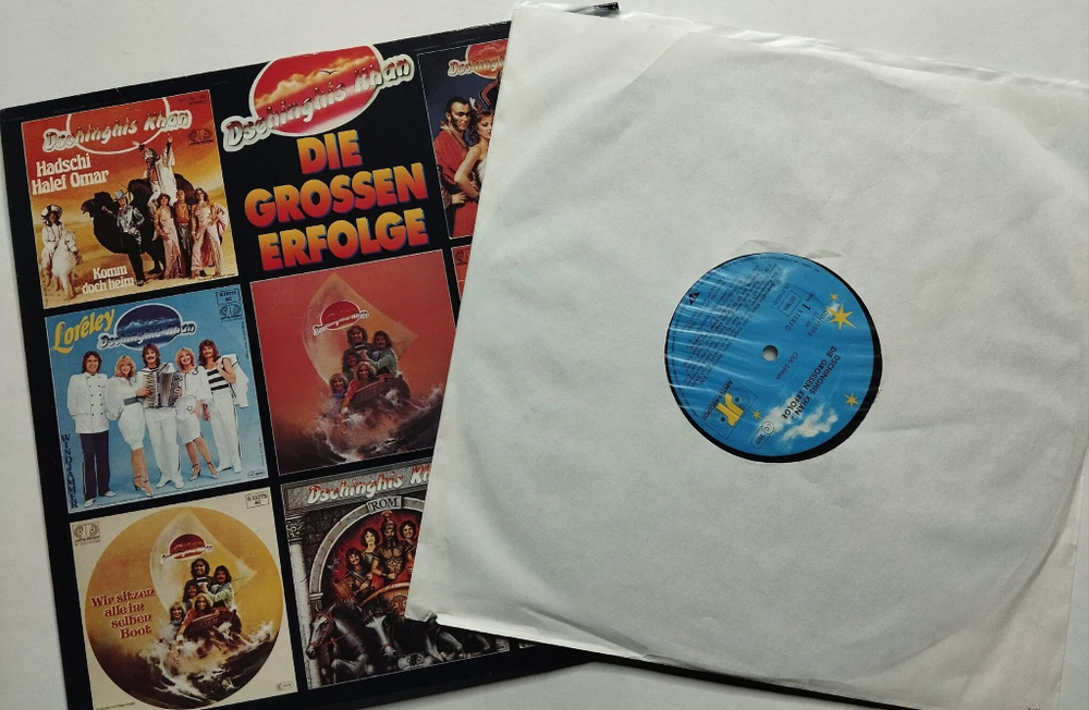 Винтажная виниловая пластинка LP Dschinghis Khan Die Grossen Erfolge (Germany 1981) (Club Edition)