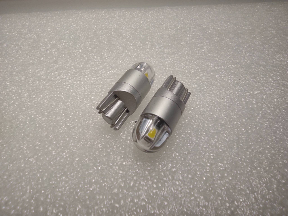 W5W / Светодиодная лампа W5W, 12V, 2 диода, белый (за 1 шт.) -