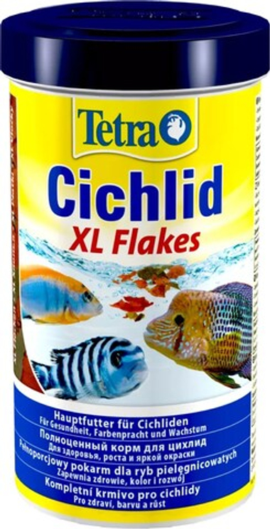 Tetra Cichlid XL хлопья корм для всех видов цихлид 500 мл