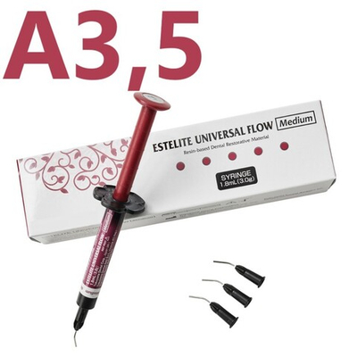 Estelite Universal Flow (Medium) A3,5 (3гр.), Эстелайт Универсал Флоу А3,5 жидкотекучий