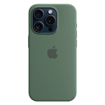 Силиконовый чехол с поддержкой MagSafe Apple Silicone Case для iPhone 15 Pro, Cypress (Кипарис)