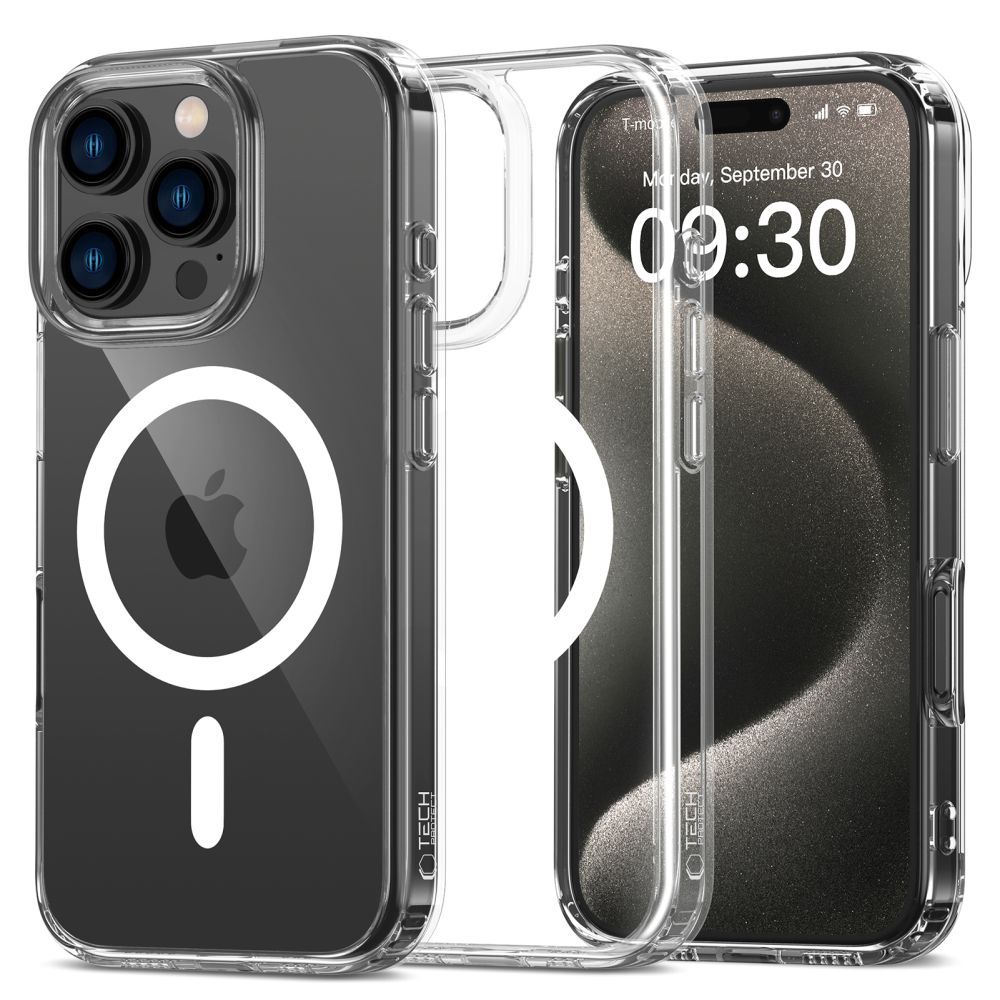 Чехол Tech-Protect FlexAir Hybrid MagSafe для iPhone 16 Pro Max Clear