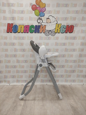 Стульчик для кормления-электрокачели Sweet Baby Amulete Grey