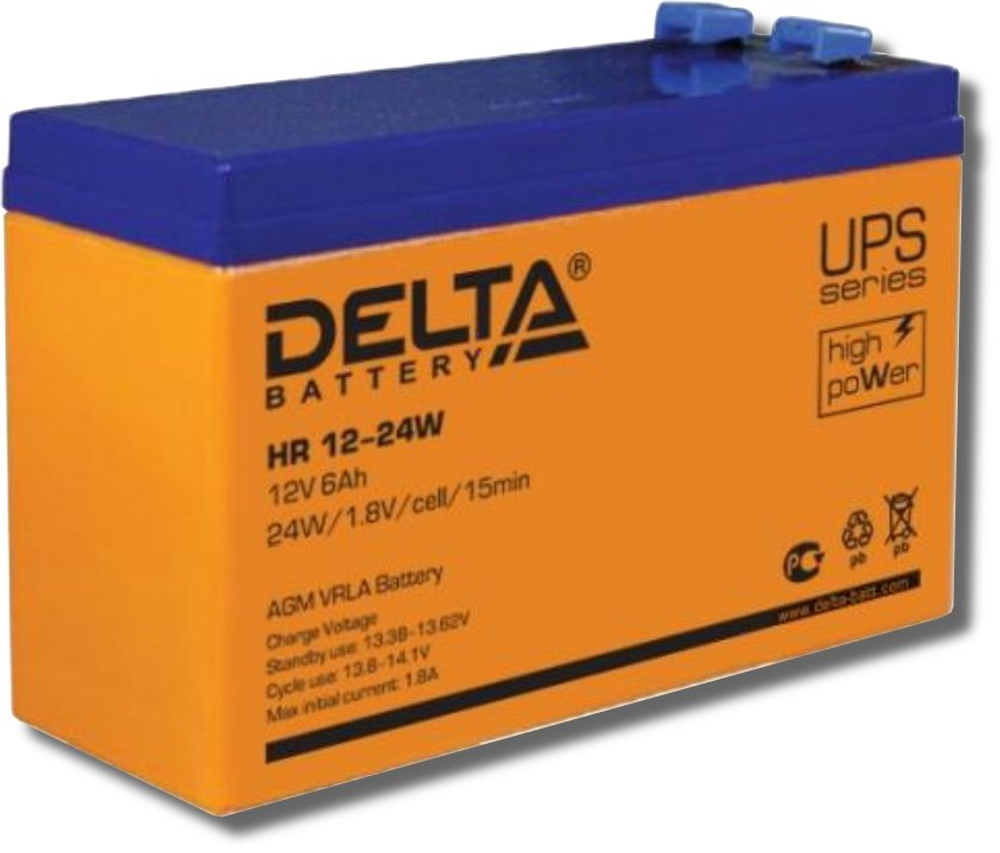 HR 12-24 W Delta Аккумулятор герметичный свинцово-кислотный