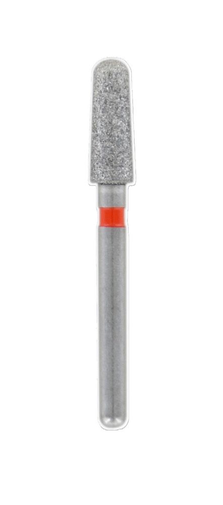 Бор алмазный 849 025 FG, красный, 1 шт. Форма: конус с закругленным концом., JOTA, Швейцария