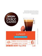 Кофе Nescafe Dolce Gusto Lungo Decaffeinato 16 шт x 3 уп