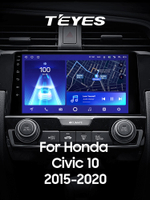 Teyes CC2 Plus 9" для Honda Civic 10 2015-2020